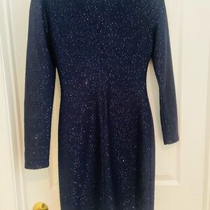 Vince Camuto Elegant Navy Blue Dress